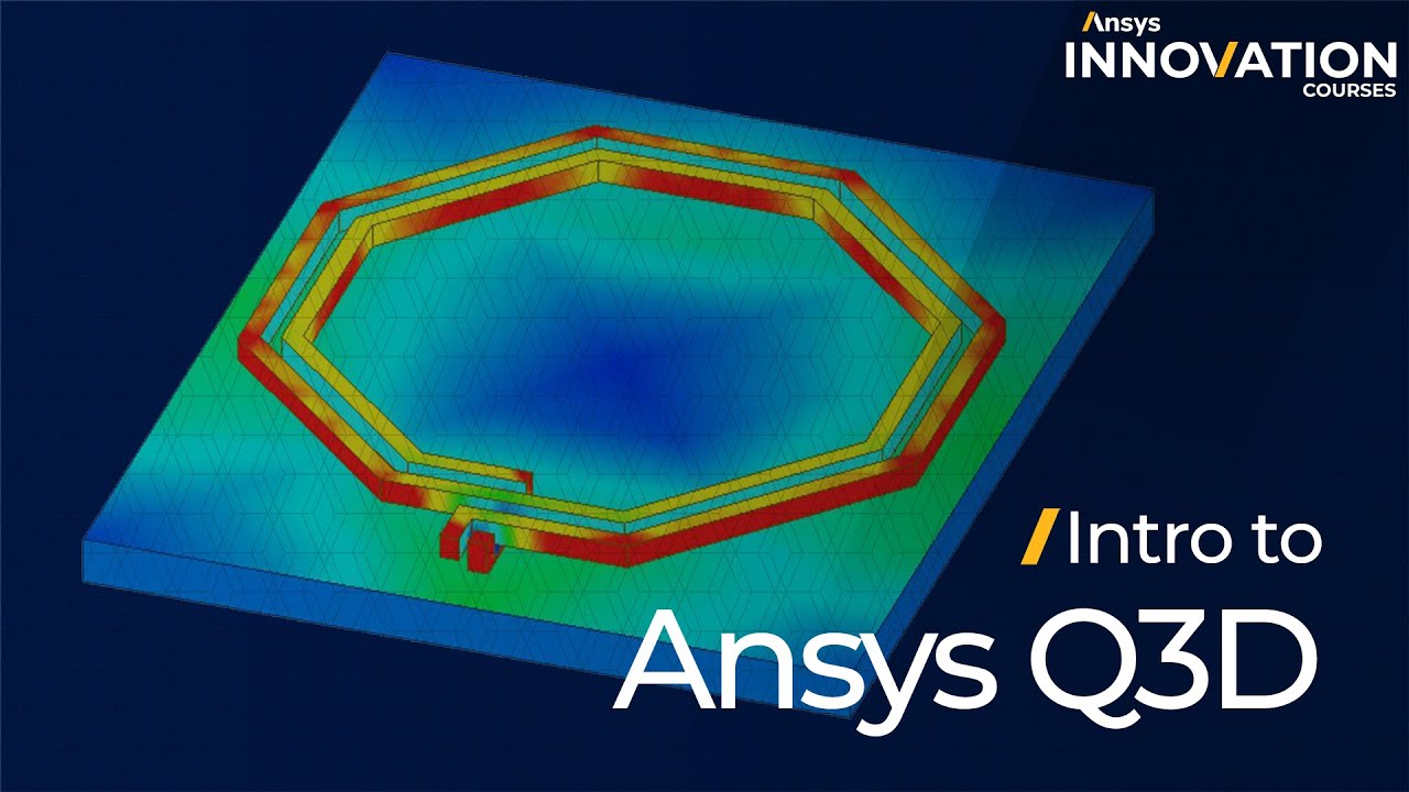 Ansys Q3D Extractor trích xuất đa dữ liệu và phân tích kí sinh