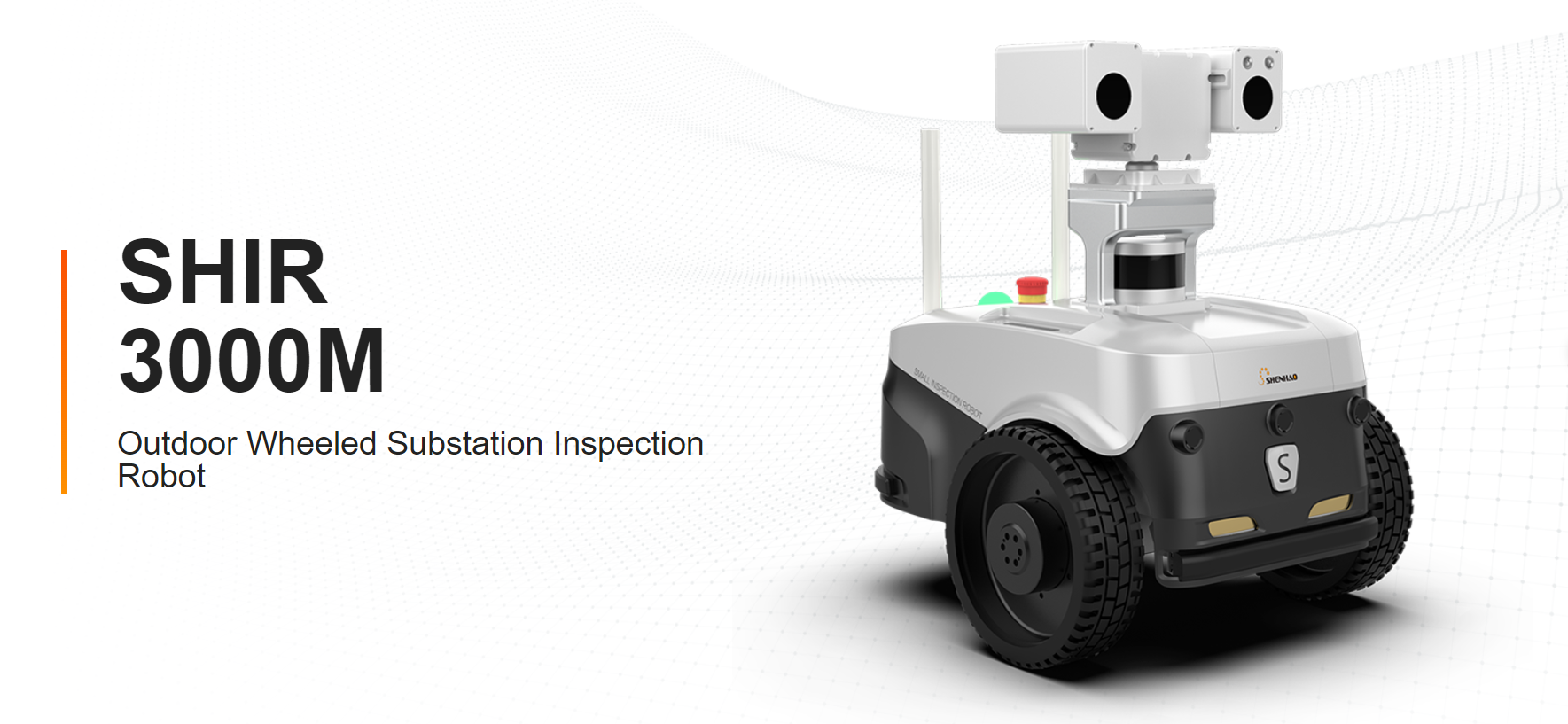 Robot kiểm tra trạm biến áp có bánh ngoài trời SHIR-3000M