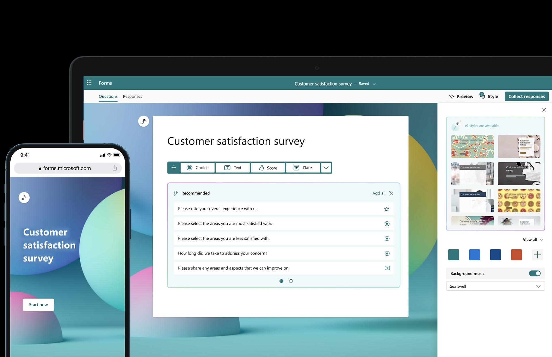 Tạo Form khảo sát, đánh giá cùng Microsoft Form