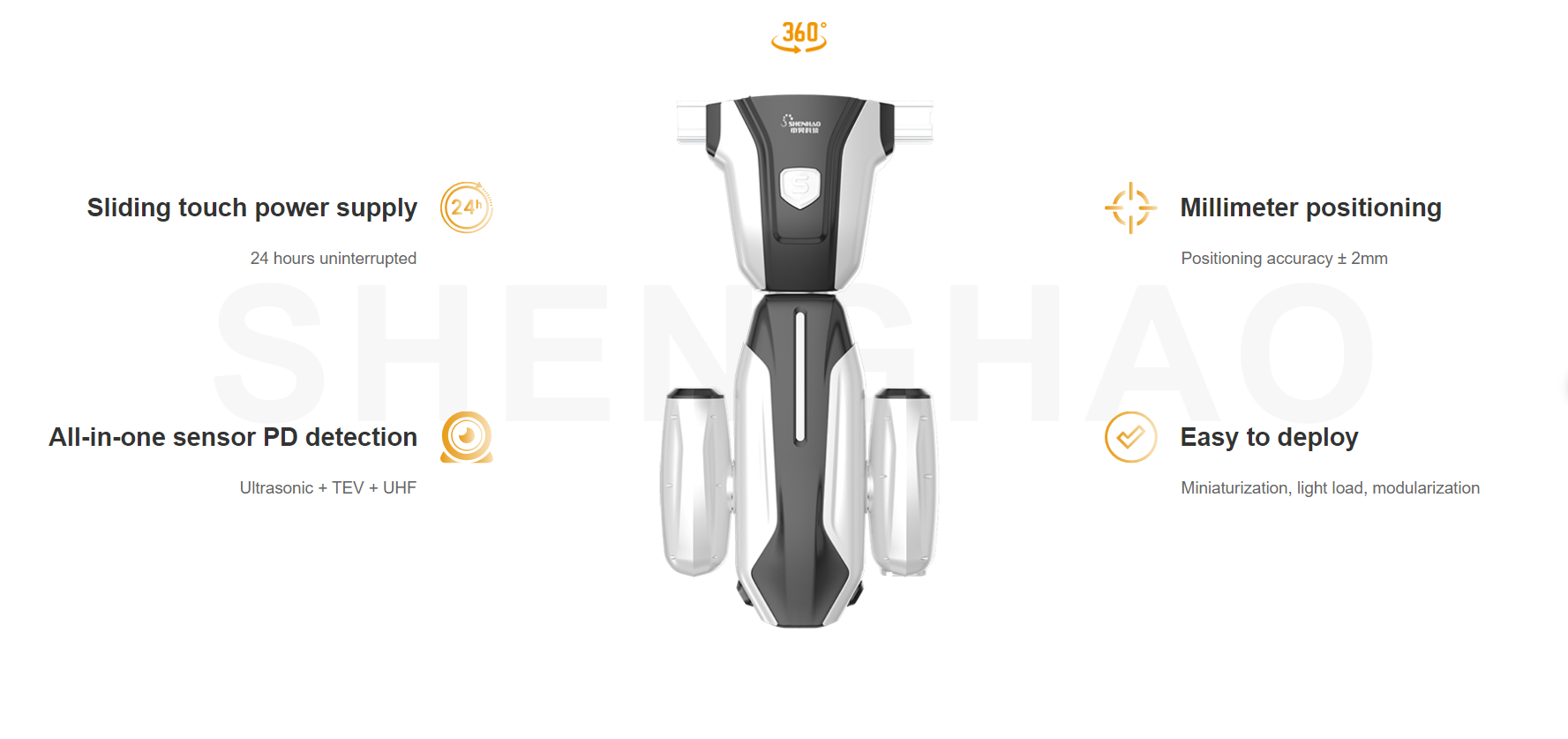 Robot kiểm tra thông minh gắn trên đường ray IR- TH1530D 1